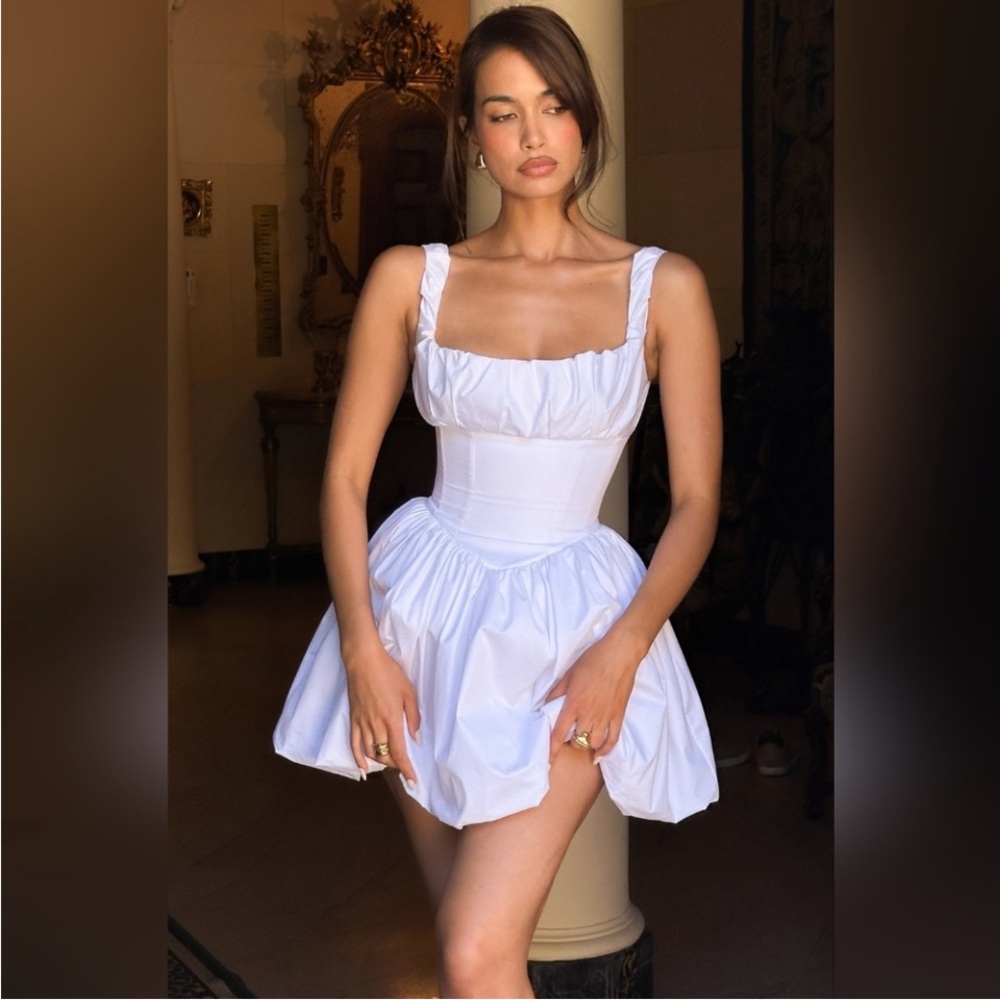 House of CB White Mini Dress